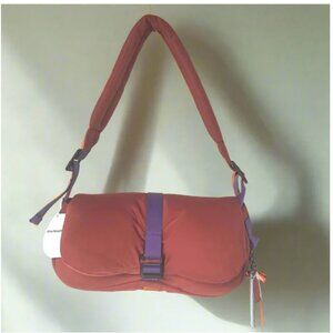 Coach Coachtopia Puffy Wavy Dinky Bag Deep Orange